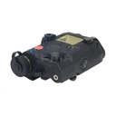 AN/PEQ-15 LED+LASER ROJO +IR NEGRO FMA