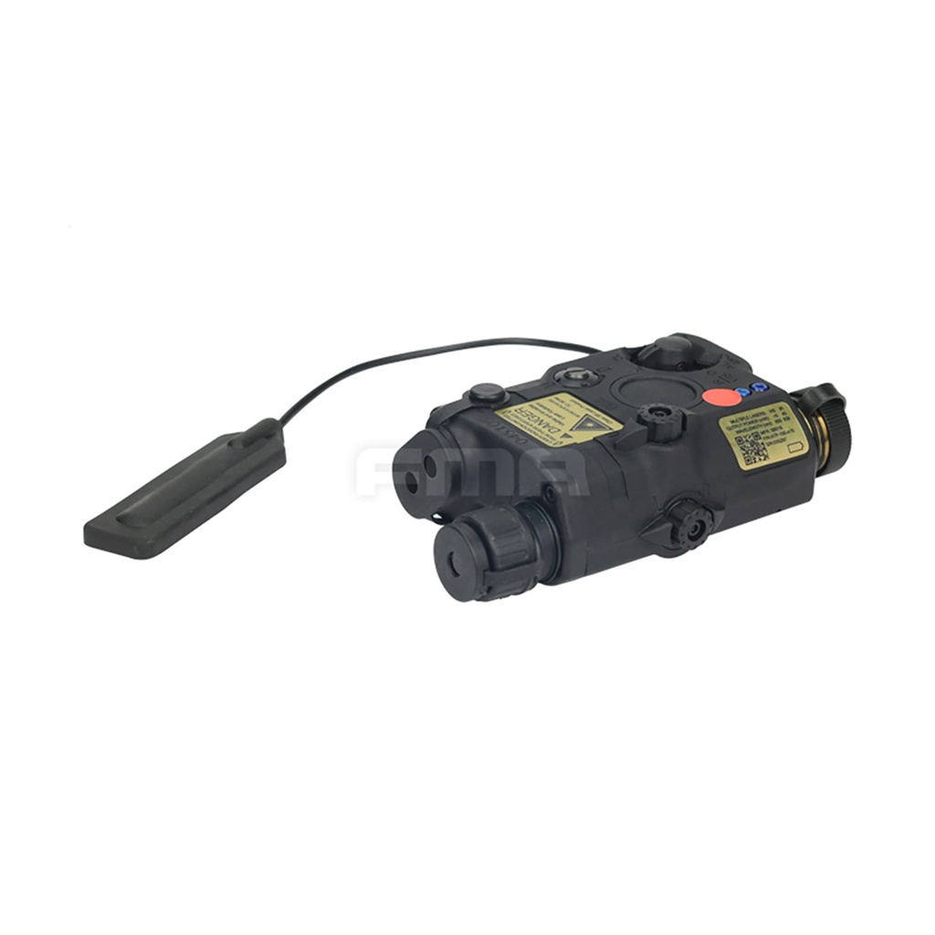 AN/PEQ-15 LED+LASER ROJO +IR NEGRO FMA