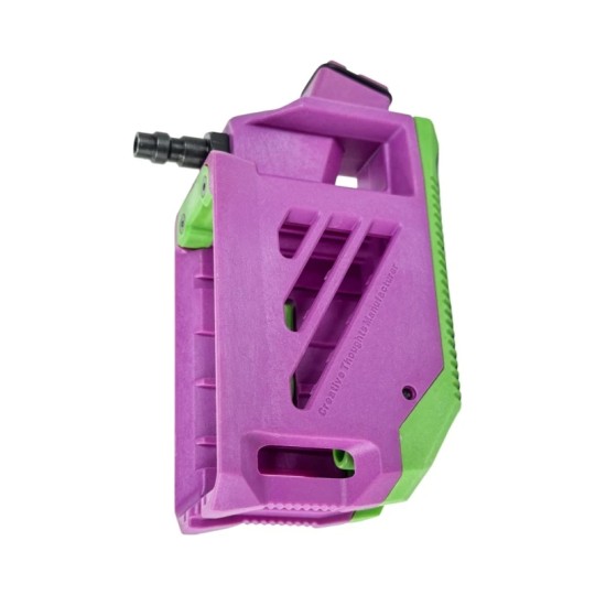 CTM Adaptador HPA Hi-Capa M4 AEG Magazine 90° Angled - Lila / Verde