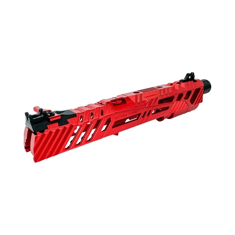 CTM CNC Aluminum Slide SUPERLINE Split Slide TM Hi-Capa 5.1 - Red