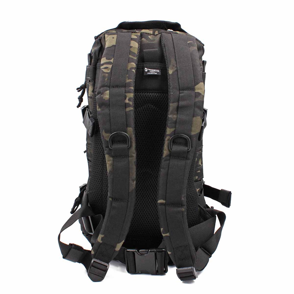 MOCHILA IMMORTAL MOLLE PEQ. 20L MULTICAM BLACK