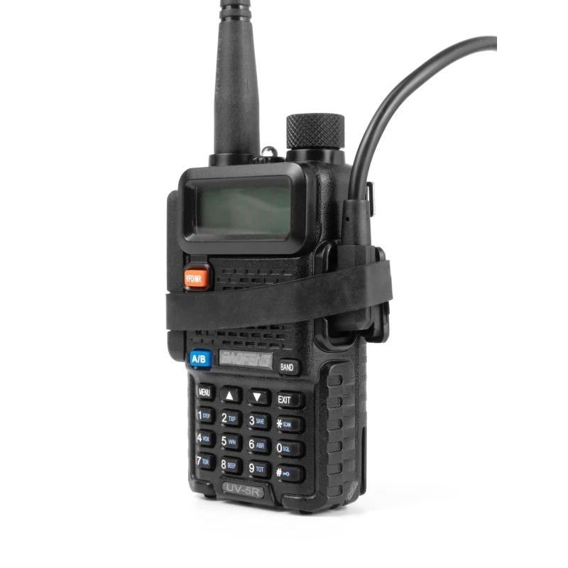 Tridos Baofeng UV-5R PTT Guard and Volume Dial Knob - Black