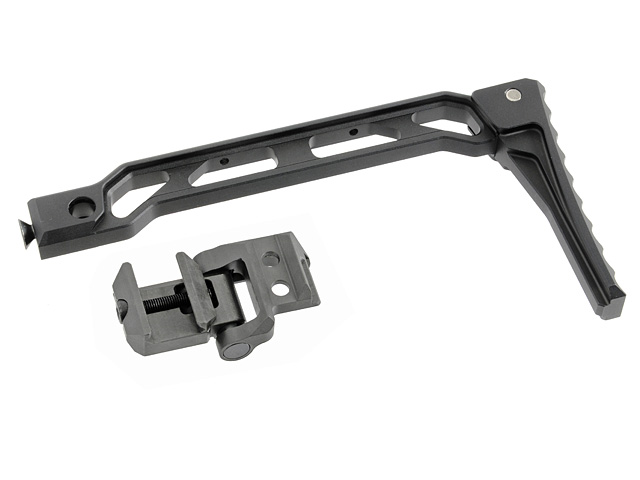 5KU CULATA PLEGABLE CURVED SKELETON PARA RAIL PICATINNY