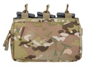 POUCH MOLLE TRIPLE RIFLE MAG/GP POUCH - MC