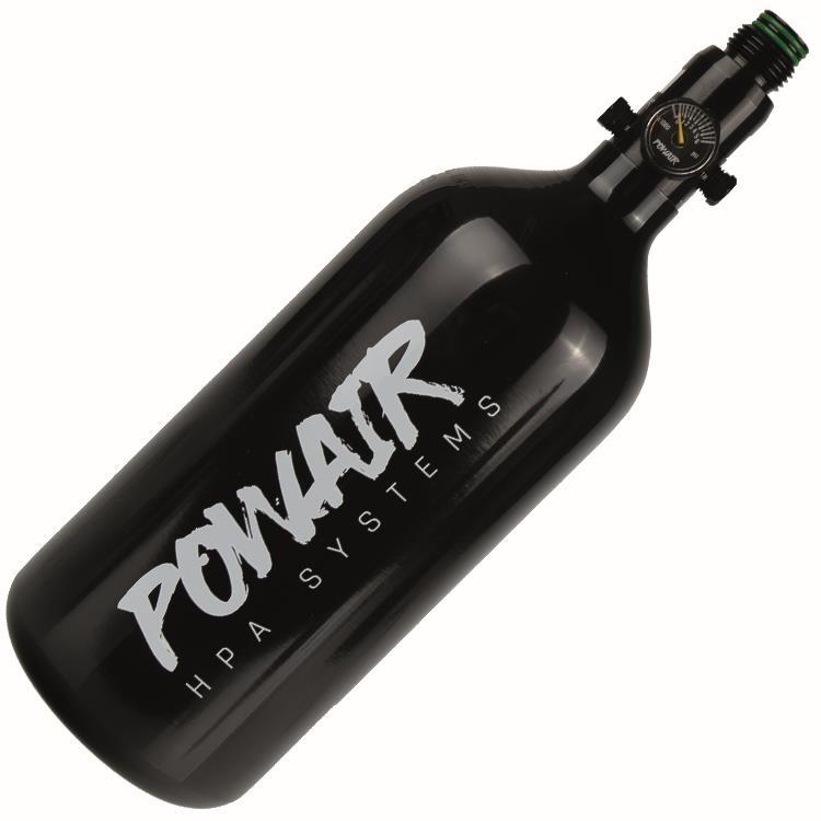 Pack HPA PowAir 0,8L con Regulador Balystik HPR200 Black Ops y Línea Flex