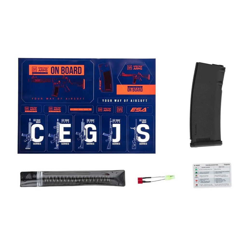 FUSIL SPECNA ARMS SA-F01 FLEX GEN.2 X-ASR NEGRO