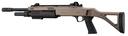 Escopeta de Airsoft FABARM STF/12-18 FDE de Muelle con 3 Disparos Simultáneos 0,8 J | BO Manufacture