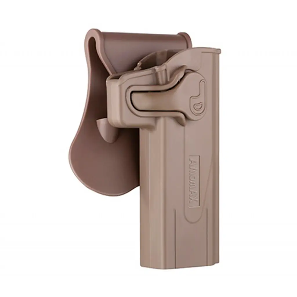 [AM-HCPG2F-2-R2HCP02] FUNDA PISTOLA RIGIDA AMOMAX HI-CAPA TAN.webp