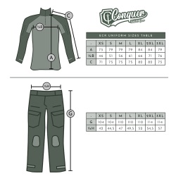 Uniforme Conquer ECR MC