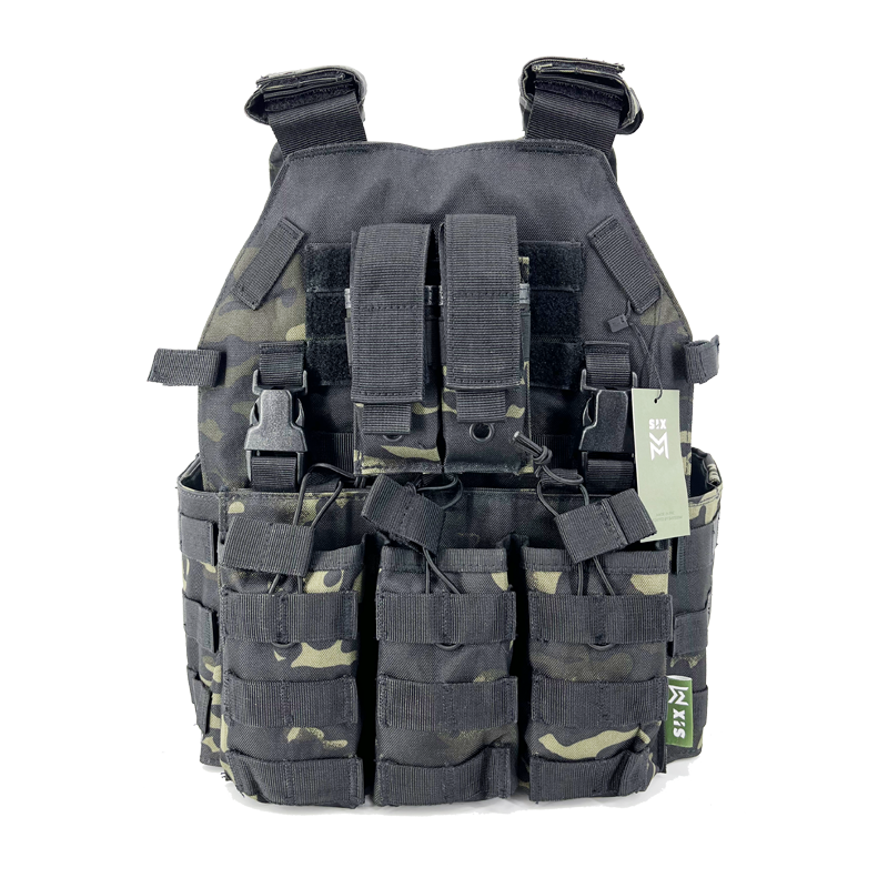 Chaleco Sixmm 6094S - Multicam Black