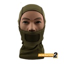 Balaclava Fullface Warrior – Cygnus - Verde Oliva