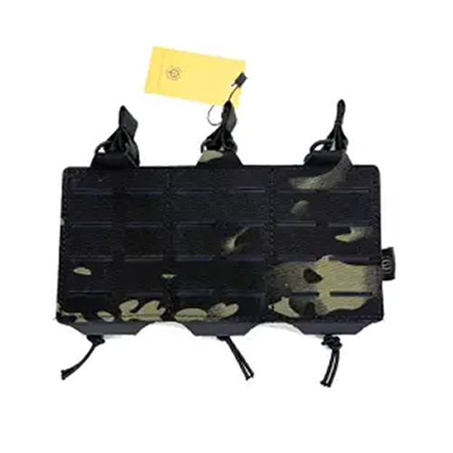Pouch triple M4 corte laser Conquer - Multicam Black