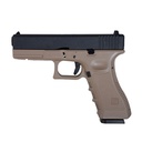Pistola Saigo MK1 GBB metal slide - Tan