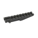 Rail de mira trasero AK para optica Red Dot [5KU] - Negro