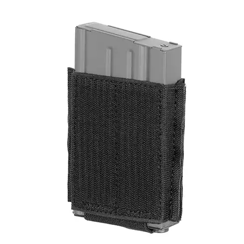 Pouch elastico simple para cargadores de AR-10/SR25 - Negro