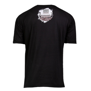 Camiseta Ragnar Raids Midgrad North S - Negro