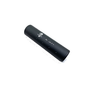 Silenciador stubby calavera - Negro