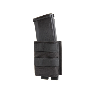 Pouch simple rifle 5.56 mm tipo FAST Wosport - Negro