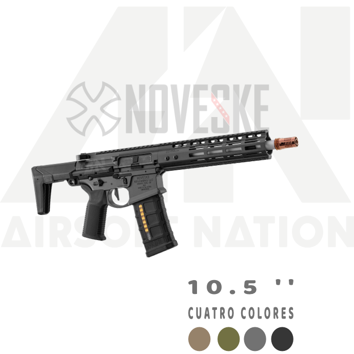 FUSIL GBBR GHETTO BLASTER NOVESKE 10,5"