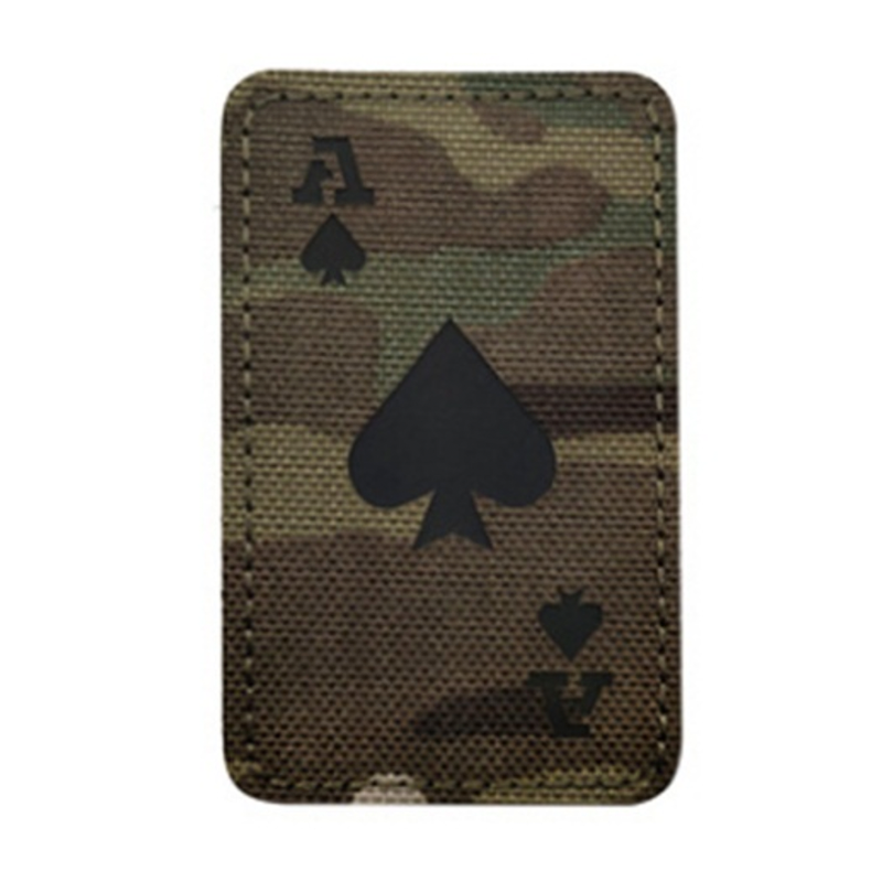 Parche bordado AS DE PICAS MC