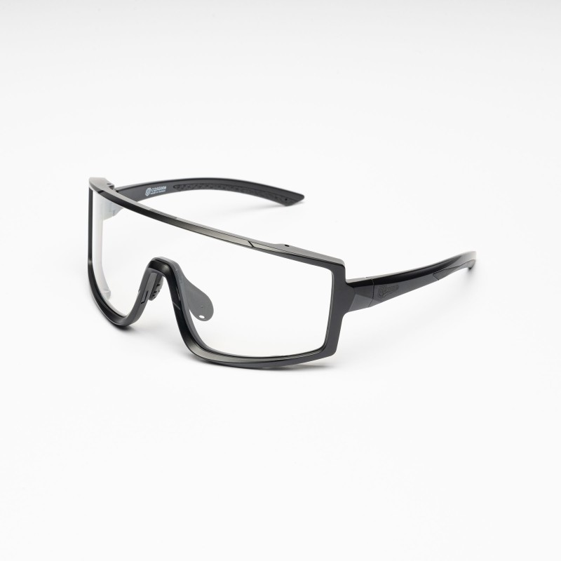 Gafas Conquer Krydon Transparente Montura Negra