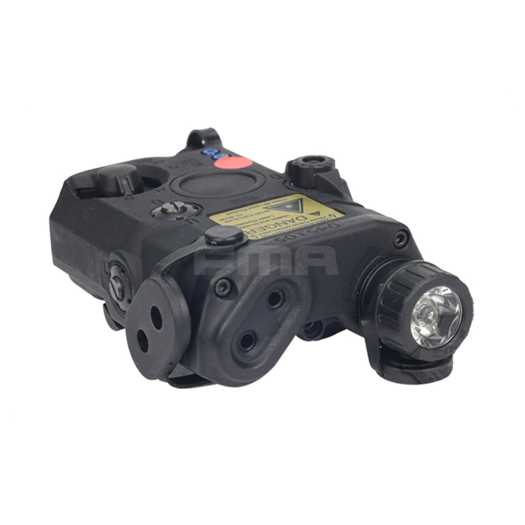 AN/PEQ-15 LED+LASER ROJO +IR NEGRO FMA