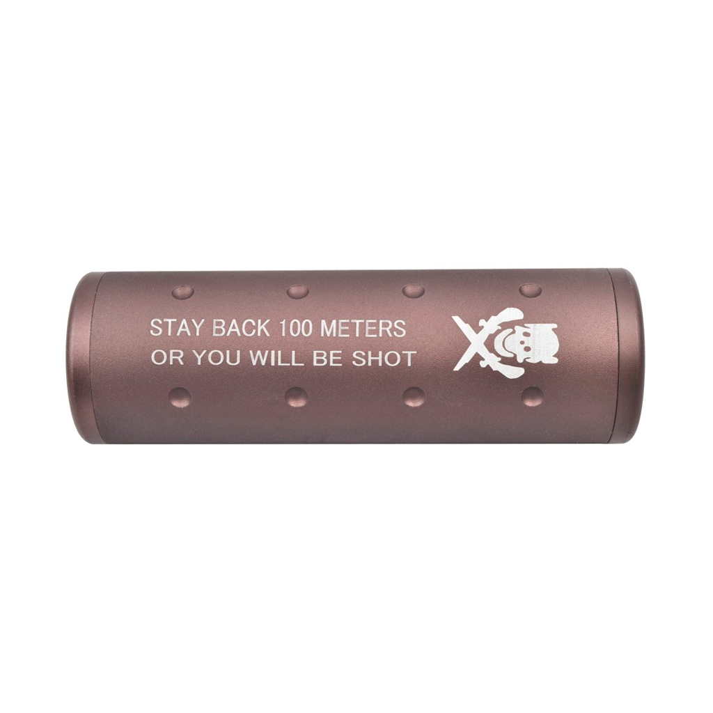 SILENCIADOR BIG DRAGON STUBBY100MM TAN