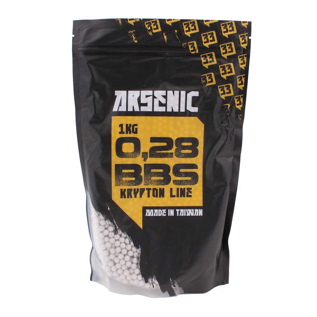 BOLAS BBS ARSENIC KRYPTON 0.28 1KGB BLANCAS 3571RDS