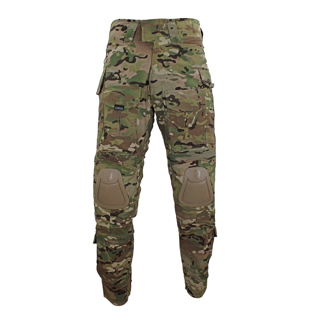 UNIFORME PANTALON CORSO BLACKBEARD COMBATE MULTICAM (S)