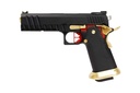 Pistola GBB AW Custom HX2032 semiautomática/automática Negro & Dorado 1.0J – Gas y CO₂