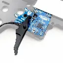 JeffTron Leviathan V2 Optical To Stock Speed CNC Trigger Rojo