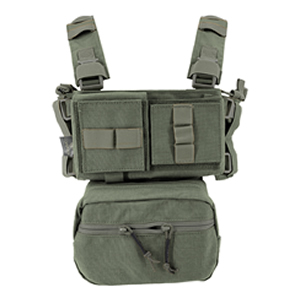 [5774] Chaleco Conquer Mini Chest Rig - Ranger Green