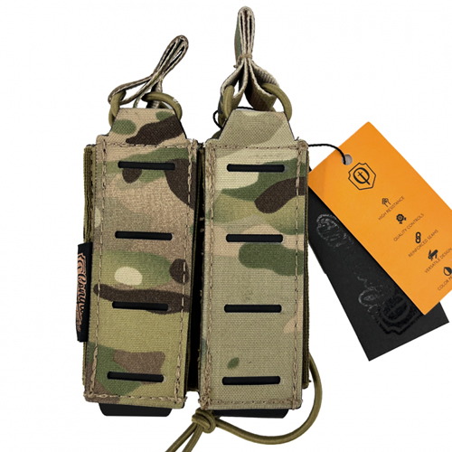 [fghjk456] Pouch Conquer Doble Pistola - Multicam