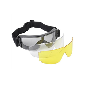 [ristales tipo x800] Gafas 3 cristales tipo x800 - Negro