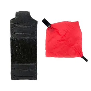 [CZ10064] Pouch pañuelo eliminado Conquer - Negro