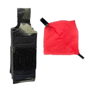 [2qwqwwqqw] Pouch pañuelo eliminado Conquer - Multicam Black