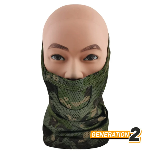 [a3003] Balaclava Face Warrior - Cygnus - Multicam Tropic