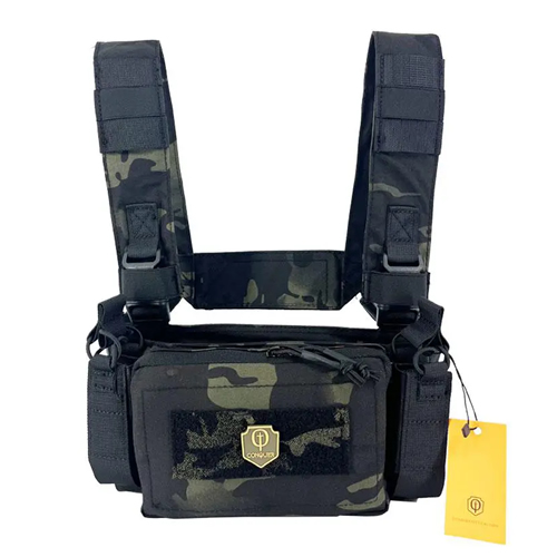 [60191] Chaleco Conquer Micro Chest Rig - Multicam Black ( Tienda )