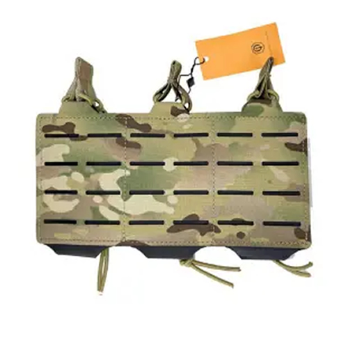 [WSP-19-039507-001] Pouch triple M4 corte laser Conquer - Multicam