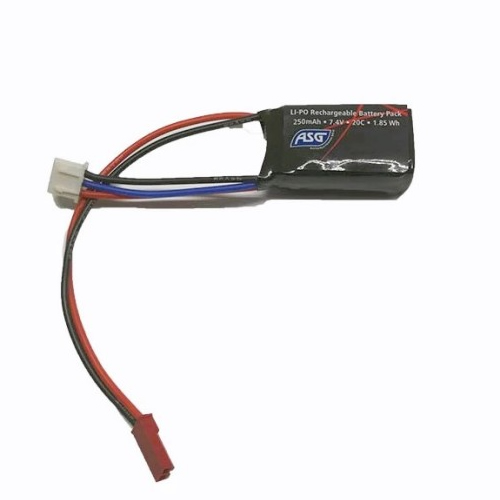 [18780] Bateria ASG HPA 7,4V 250mAh 20C LI-PO JST