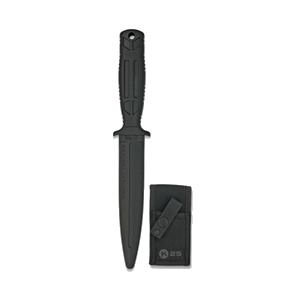 [31994] Cuchillo Goma K25 31994 con funda - Negro