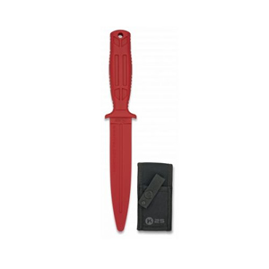 [31994-RO] Cuchillo Goma K25 31994-RO con funda - Rojo