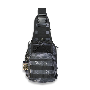 [34896-BPH] Mochila Bandolera Barbaric - Black Phyton