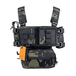 [10324] Chaleco Conquer Mini Chest Rig - Multicam Black