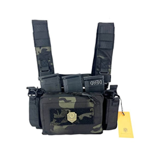 [6019] Chaleco Conquer Micro Chest Rig - Multicam Black