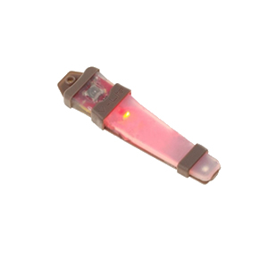 [TB349] Luz Tactica Posicional E-Lite - Negro/Rojo