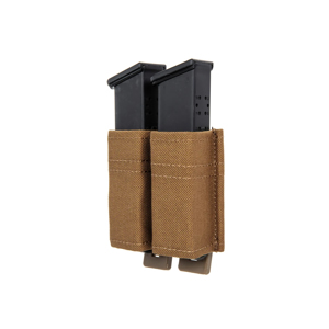 [WSP-19-039487-00] Pouch doble con insert de pistola Wosport - Coyote Brown