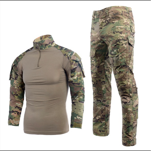 [3993] Uniforme Combat B con coderas y rodilleras MC L