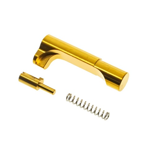 [CCT-TMHC-172] COWCOW Technology Match grade stainless steel Mag Release for TM Hi-capa - Gold
