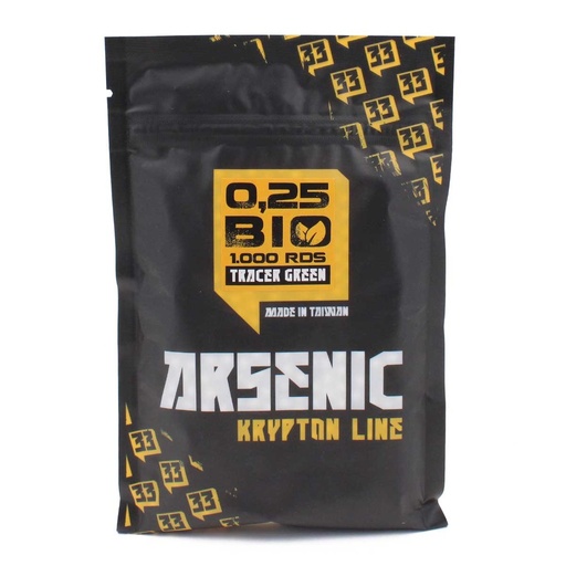 [ARS-16039] BOLAS BBS ARSENIC KRYPTON BIO TRAZADORA 0.25 1000RDS VERDE